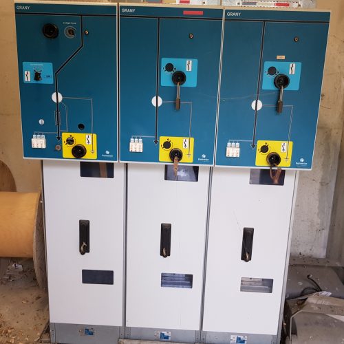 Cellule haute tension départ arrivée